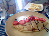 Crepas con sabor a canela