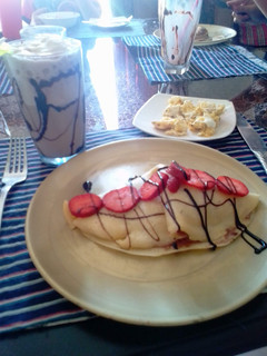 Una foto de Crepas con sabor a canela