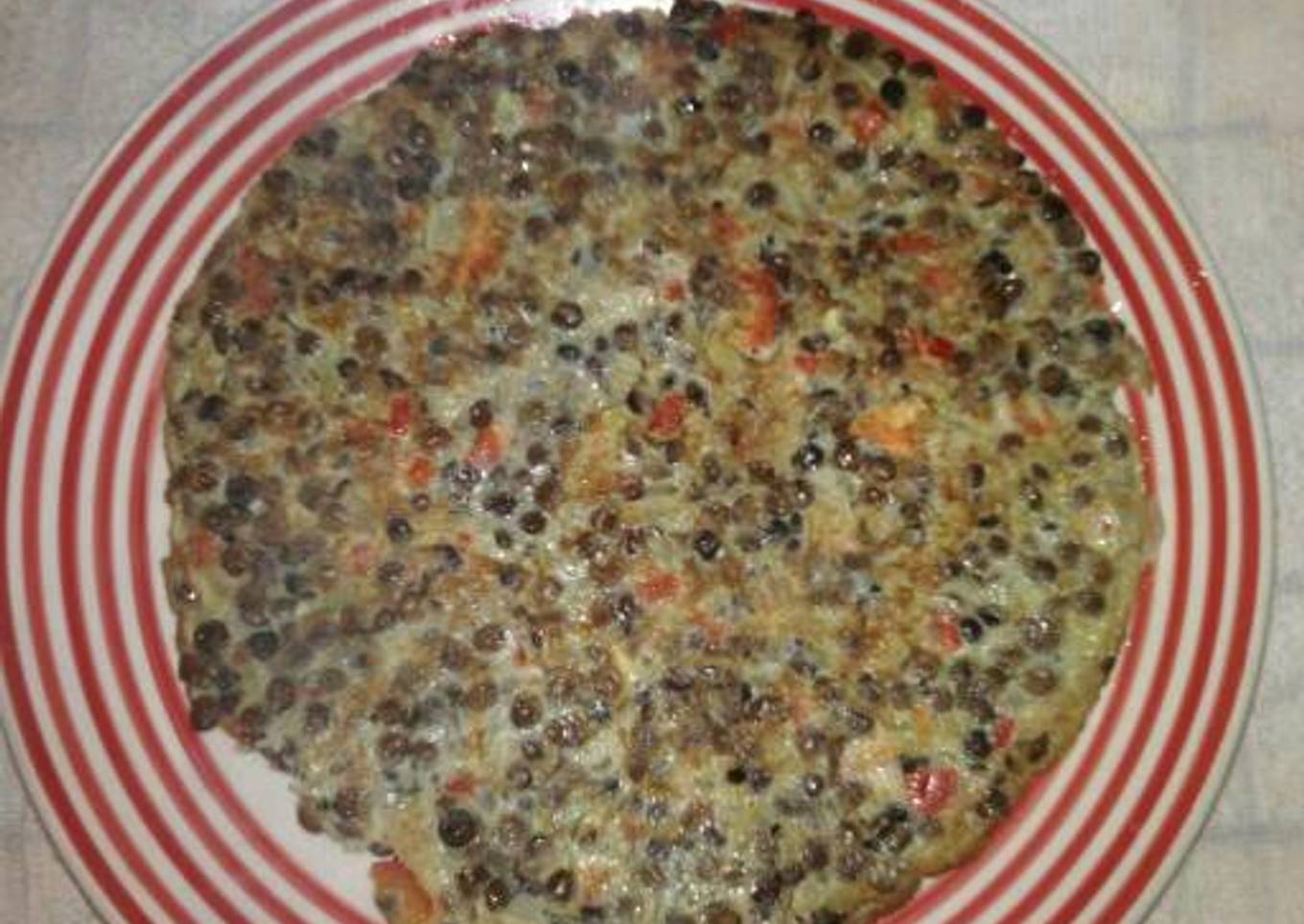 Tortilla de lentejas
