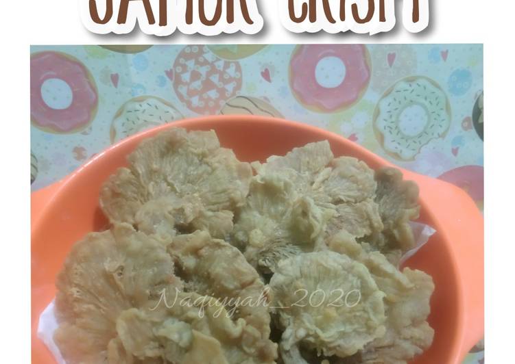 Resep 147. Jamur crispy (tepung sasa), Enak Banget