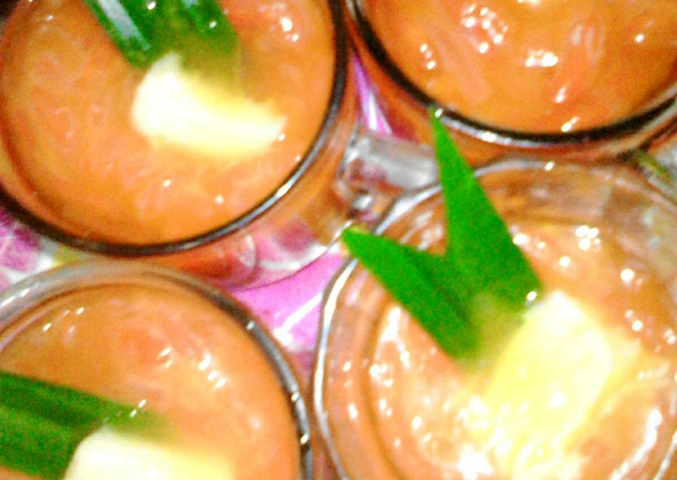 Cendol Tape kuah Gula Merah #BikinRamadanBerkesan