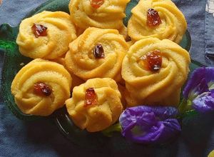 Hình của món Bánh quy bơ danisa (bé 1y).