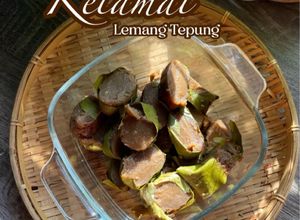 Gambar Kelamai : Lemang Tepung