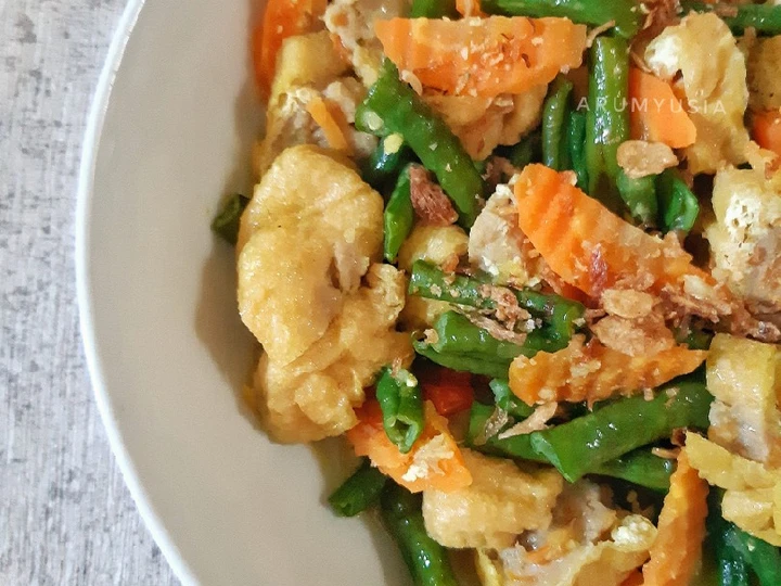 Langkah Mudah untuk Membuat Resep Tumis Kacang Panjang Tahu Bakso yang Bikin Ngiler Anti Ribet, Mantap