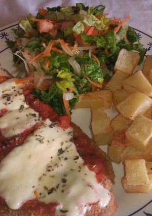 Una foto de Milanesas de Berenjenas
