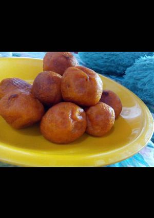 Foto resep Bola ubi alakadarnya. 😂