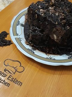 صورة لوصفة براونيز سوداني 🍫🥜