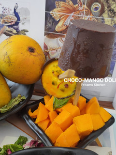 चोको मैंगो डोली (Choco mango doli recipe in hindi) रेसिपी मुख्य फोटो