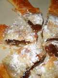Corona rellena con dulce