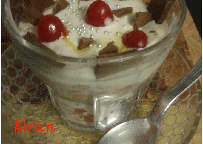 Chocolate-carrot halwa pudding