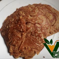 A picture of Tom Brown pancakes.