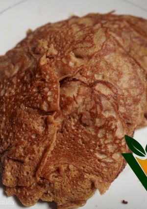 A picture of Tom Brown pancakes.