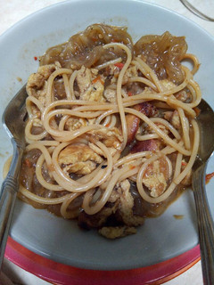Foto resep Seblak Mie Spaghetti