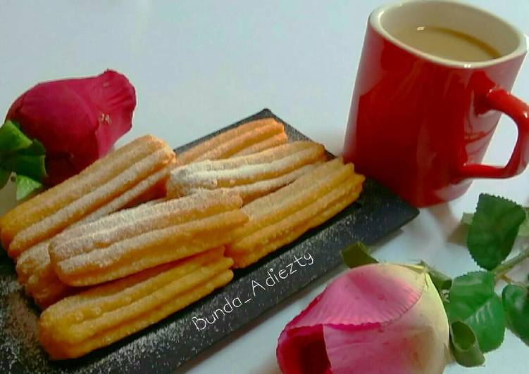 Resep Churros oleh Bunda Adiezty - Cookpad