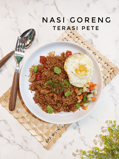Foto resep 551. Nasi Goreng Terasi Pete