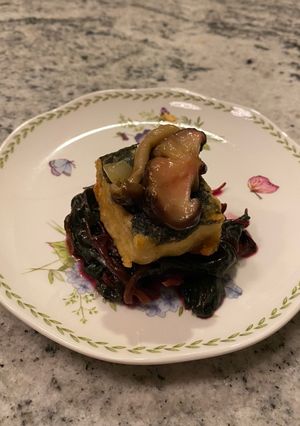 Foto resep Tahu Nori Bayam Shimeji
