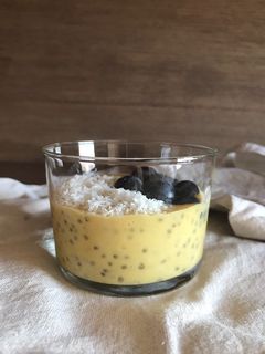 Una foto de Mango lassi🥭