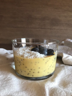 Una foto de Mango lassi🥭