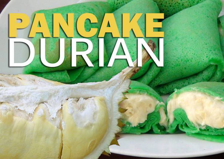 dari awal hingga akhir Menyiapkan Pancake Durian yang mengenyangkan