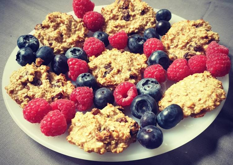 Maniere simple a Faire Prime Cookies banane/raisin