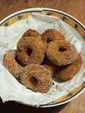 Mini Donuts con pan viejo 🍩