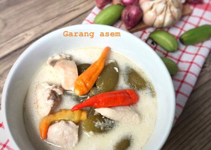 Anti Ribet, Bikin Garang asem tanpa daun pisang Murah