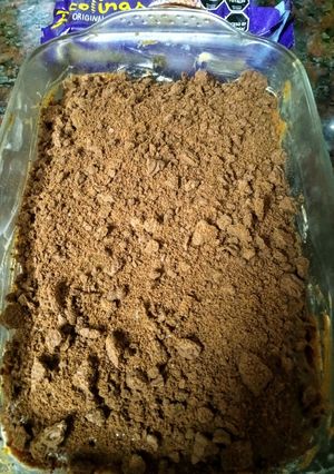 Una foto de Chocotorta