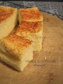 Foto resep Taiwanese pillow cheesecake #prRamadhan_kukirainikukis#bikinRamadanBerkesan