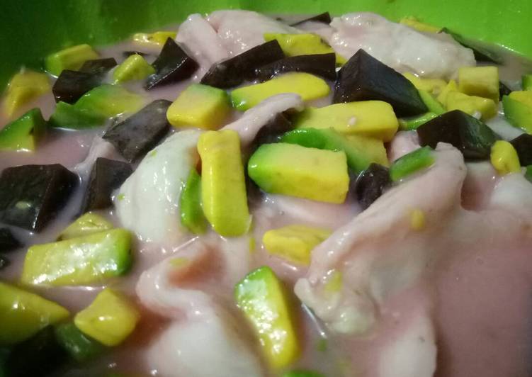 Cara Memasak Es Cincau Sirsak Alpukat yang Nikmat