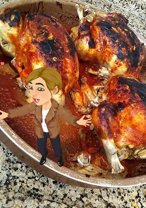 صورة لوصفة دجاج محشي بالفريكة
