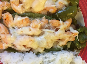 Una foto de 🌶🍤🌶🍤Chiles rellenos de camarón 🌶🍤🌶🍤