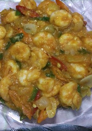 Foto resep Udang Asam Pedas Manis