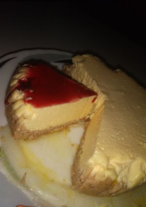 A picture of Almond flour cheese cake.