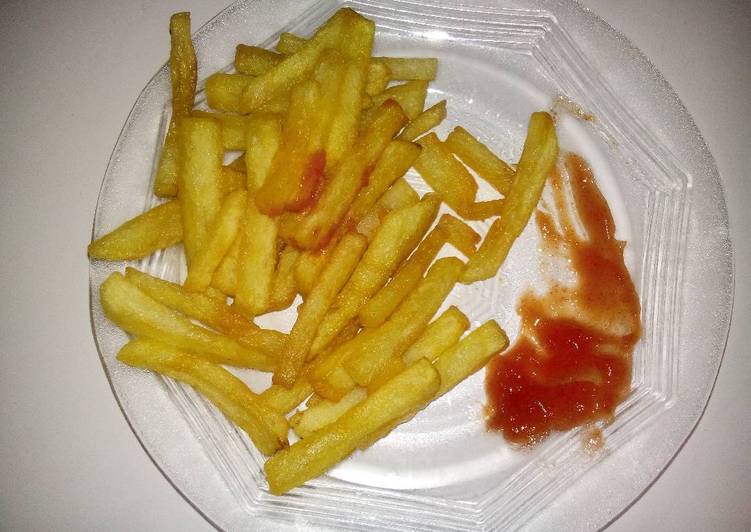 Bagaimana Menyiapkan French Fries ala McD, Lezat Sekali