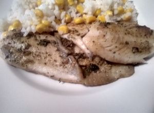 Una foto de Filete de pescado al orégano