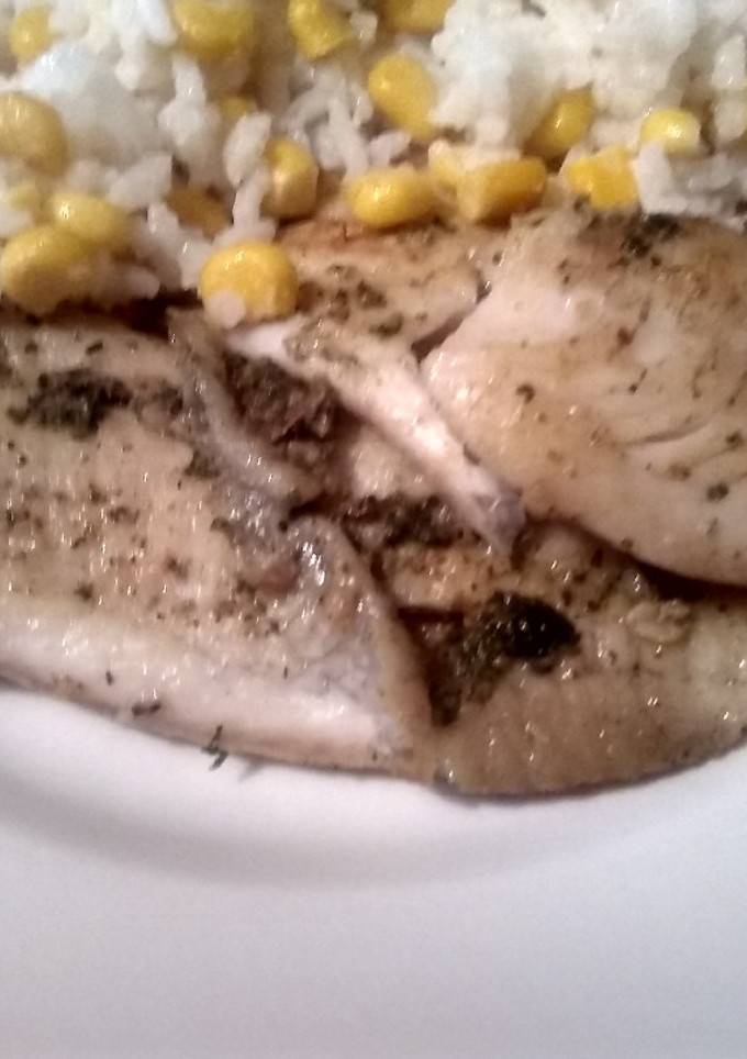 Una foto de Filete de pescado al orégano