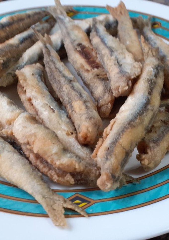 Una foto de Boquerones fritos