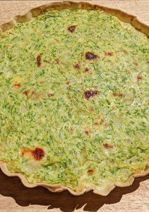 Una foto de Tarta de zucchini