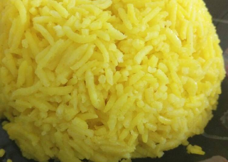 Recipe of Super Quick Homemade Turmeric rice