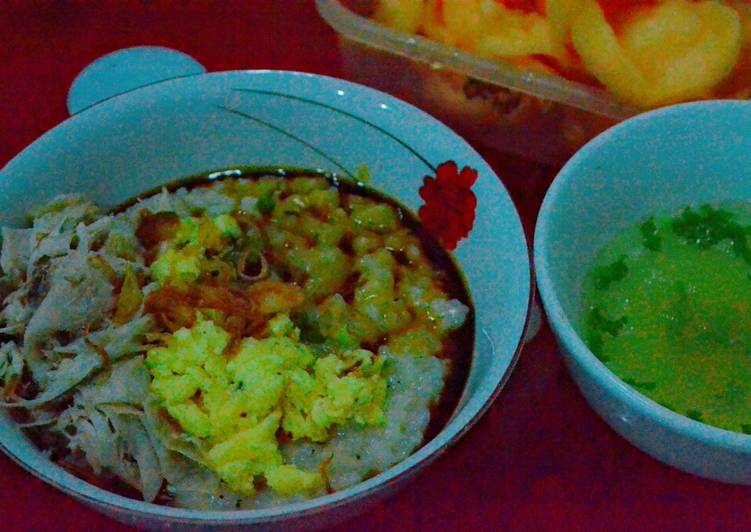 Bubur ayam sehat lezat