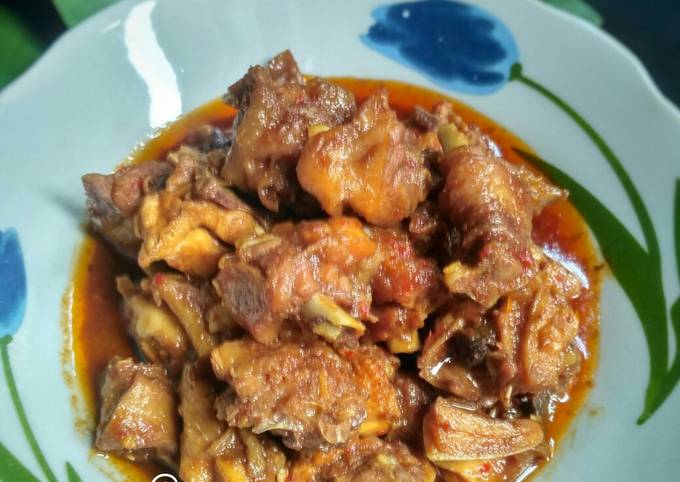 Krengsengan Ayam Kampung