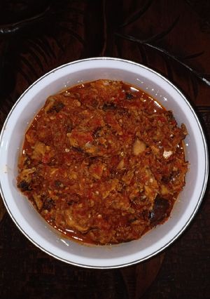 Foto resep Sambal ikan tongkol asap