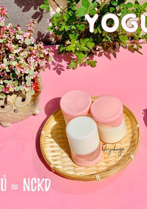 Hình của món Sữa chua ủ bằng nồi chiên không dầu (nckd).