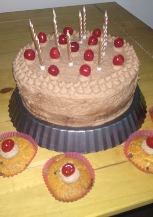 Una foto de Torta de cumpleaños