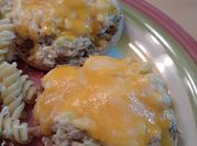 A picture of tuna sandwich