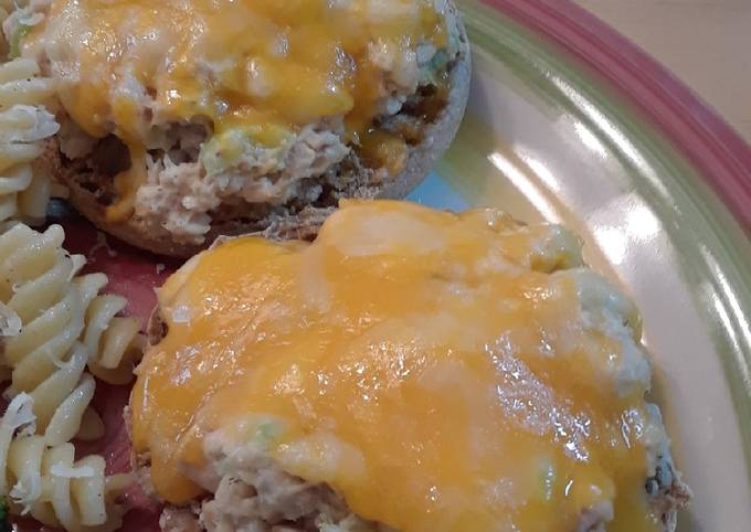 Easy Open Faced Tuna Melts