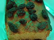 Una foto de budín de avena y maicena