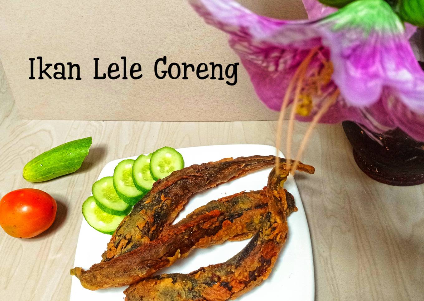 Ikan Lele Goreng (anti meledak)