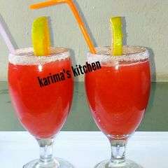 Watermelon pineapple lemonade A picture of Watermelon pineapple lemonade.