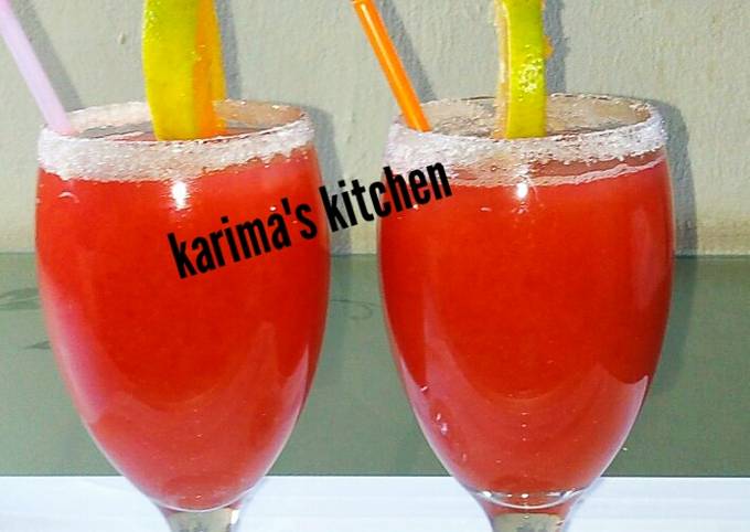 Step-by-Step Guide to Prepare Speedy Watermelon pineapple lemonade